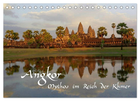 Angkor - Mythos im Reich der Khmer (Tischkalender 2027 DIN A5 quer), CALVENDO Monatskalender