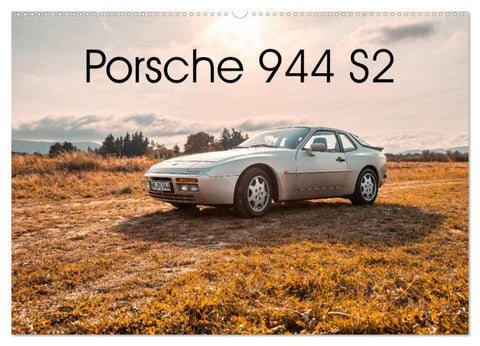 ´89 Porsche 944 S2 (Wandkalender 2026 DIN A2 quer), CALVENDO Monatskalender
