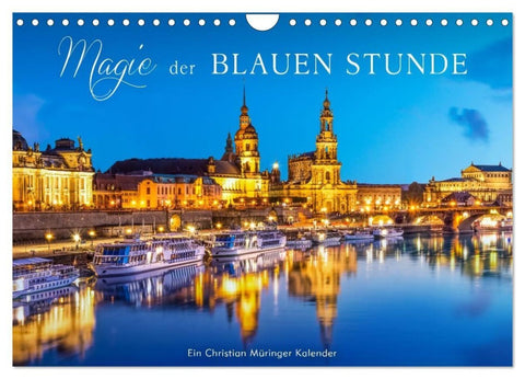 Magie der blauen Stunde (Wandkalender 2027 DIN A4 quer), CALVENDO Monatskalender