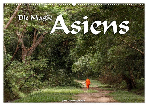 Die Magie Asiens (Wandkalender 2027 DIN A2 quer), CALVENDO Monatskalender
