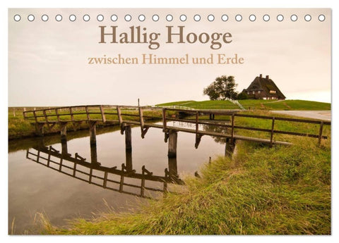 Hallig Hooge - zwischen Himmel und Erde (Tischkalender 2027 DIN A5 quer), CALVENDO Monatskalender