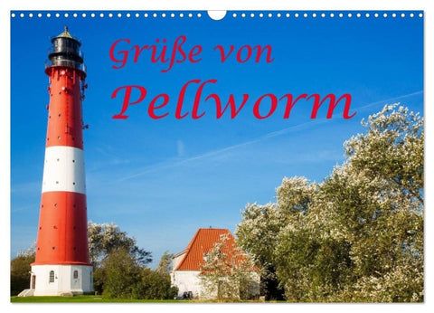 Grüße von Pellworm (Wandkalender 2027 DIN A3 quer), CALVENDO Monatskalender