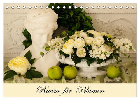 Raum für Blumen (Tischkalender 2026 DIN A5 quer), CALVENDO Monatskalender