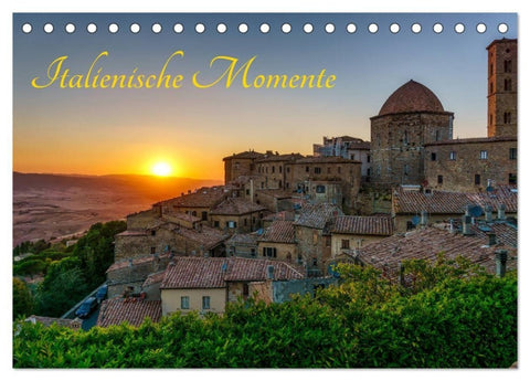 Italienische Momente (Tischkalender 2027 DIN A5 quer), CALVENDO Monatskalender