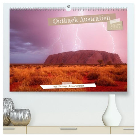Outback Australien (hochwertiger Premium Wandkalender 2027 DIN A2 quer), Kunstdruck in Hochglanz