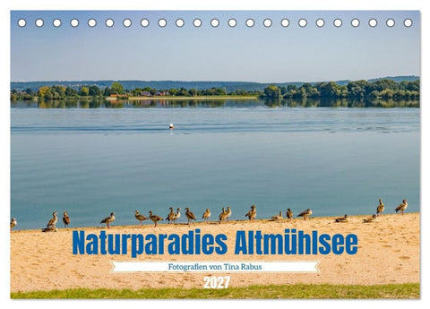 Naturparadies Altmühlsee (Tischkalender 2027 DIN A5 quer), CALVENDO Monatskalender