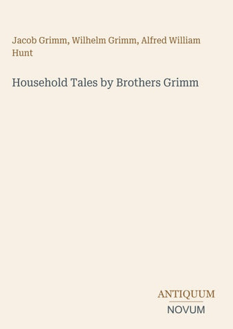 Household Tales by Brothers Grimm