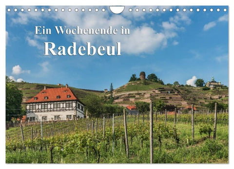 Ein Wochenende in Radebeul (Wandkalender 2027 DIN A4 quer), CALVENDO Monatskalender