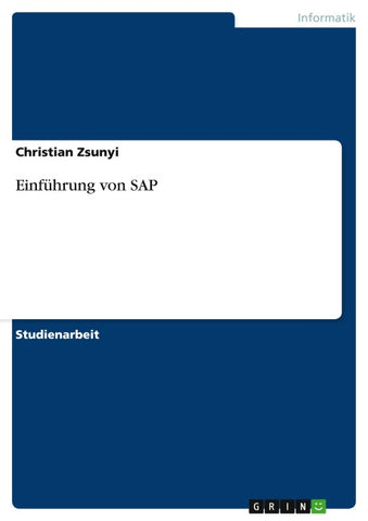 Einführung von SAP