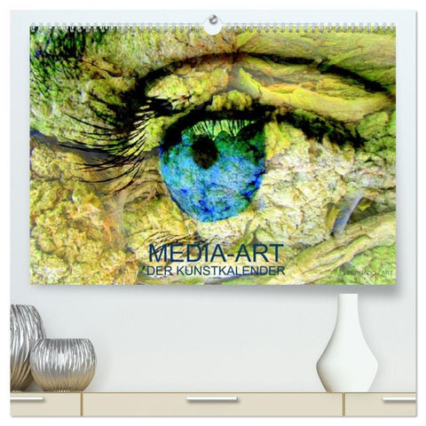 MEDIA-ART Der Kunstkalender (hochwertiger Premium Wandkalender 2026 DIN A2 quer), Kunstdruck in Hochglanz
