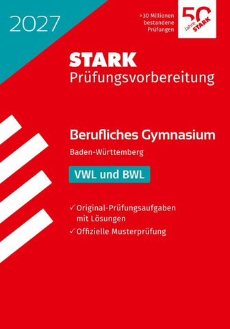 STARK VWL/BWL - Abitur Berufliches Gymnasium 2027 BW - Prüfungsvorbereitung