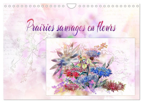Prairies sauvages en fleurs (Calendrier mural 2027 DIN A4 vertical), CALVENDO calendrier mensuel