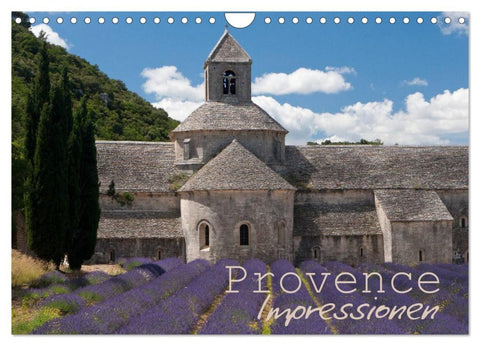 Provence Impressionen (Wandkalender 2026 DIN A4 quer), CALVENDO Monatskalender