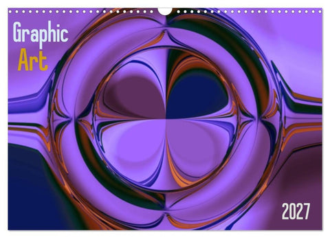 Graphic Art 2027 (Wandkalender 2027 DIN A3 quer), CALVENDO Monatskalender