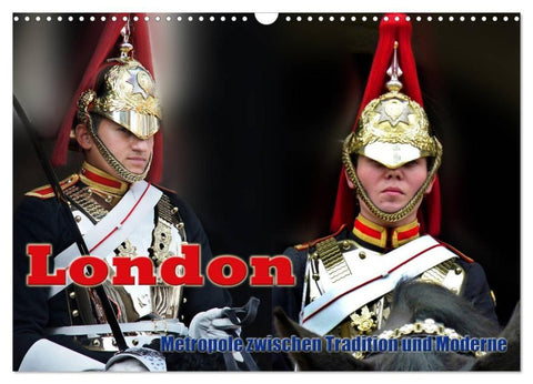 London - Metropole zwischen Tradition und Moderne (Wandkalender 2027 DIN A3 quer), CALVENDO Monatskalender