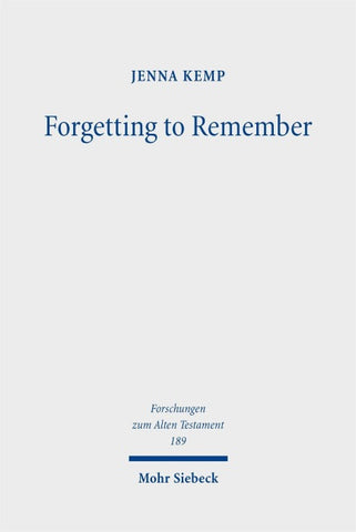 Forgetting to Remember