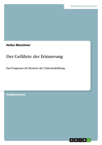 Der Gefährte der Erinnerung