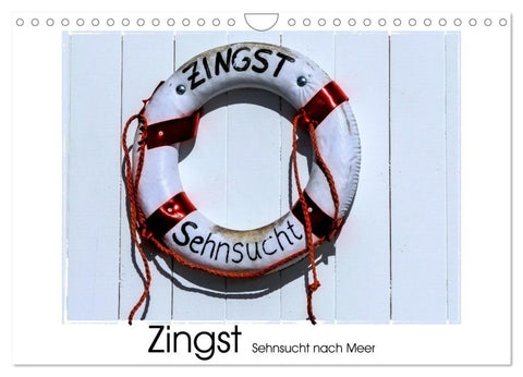 Zingst Sehnsucht nach Meer (Wandkalender 2027 DIN A4 quer), CALVENDO Monatskalender