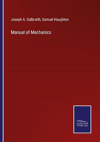 Manual of Mechanics