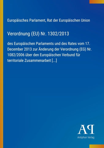 Verordnung (EU) Nr. 1302/2013