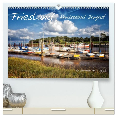 Friesland - Nordseebad Dangast / CH-Version (hochwertiger Premium Wandkalender 2027 DIN A2 quer), Kunstdruck in Hochglanz