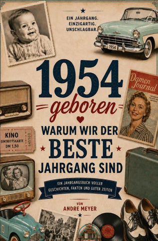 1954 geboren - Warum wir der beste Jahrgang sind