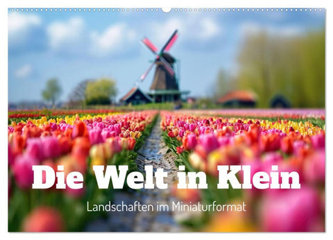 Die Welt in Klein (Wandkalender 2026 DIN A2 quer), CALVENDO Monatskalender