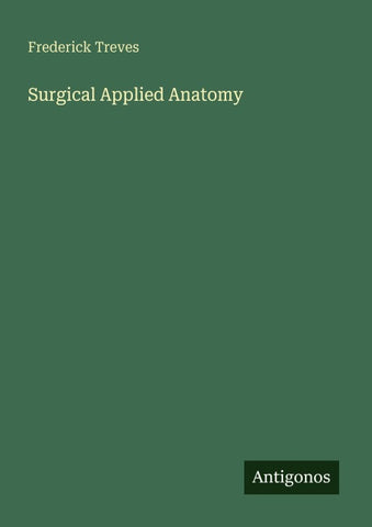 Surgical Applied Anatomy