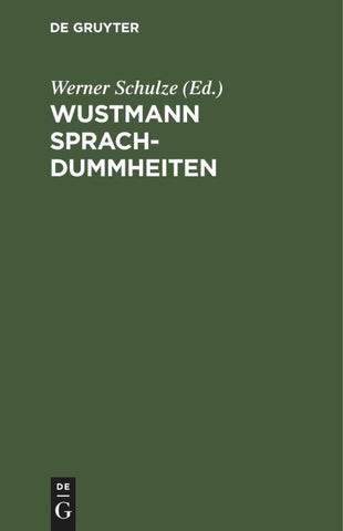 Wustmann Sprachdummheiten
