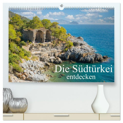 Die Südtürkei entdecken (hochwertiger Premium Wandkalender 2027 DIN A2 quer), Kunstdruck in Hochglanz