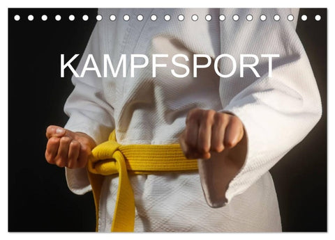 Kampfsport (Tischkalender 2027 DIN A5 quer), CALVENDO Monatskalender
