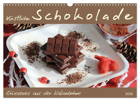 Schokolade - aus der Kakaobohne (Wandkalender 2026 DIN A3 quer), CALVENDO Monatskalender