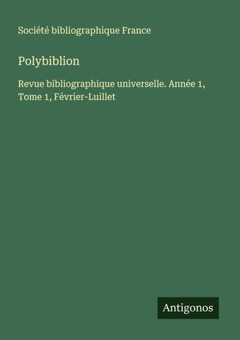 Polybiblion