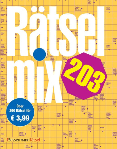 Rätselmix 203 (5 Exemplare à 3,99 €)