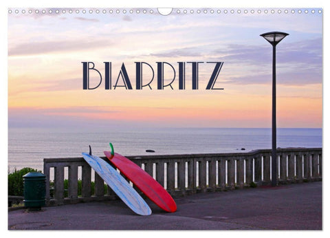 Biarritz (Wandkalender 2026 DIN A3 quer), CALVENDO Monatskalender