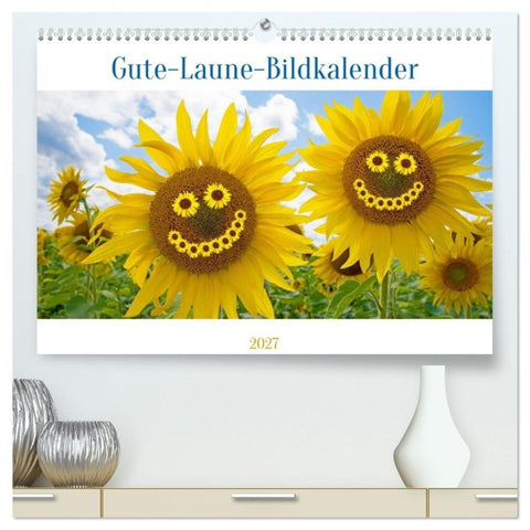 Gute-Laune-Bildkalender 2027 (hochwertiger Premium Wandkalender 2027 DIN A2 quer), Kunstdruck in Hochglanz
