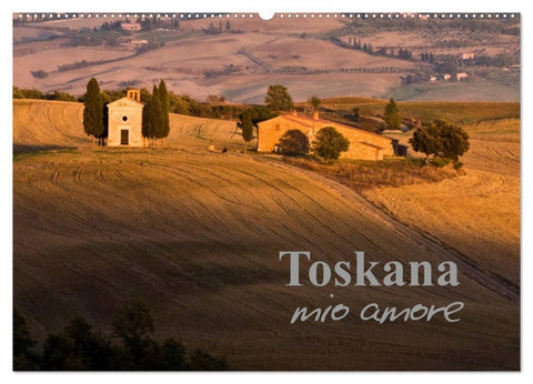 Toskana - mio amore (Wandkalender 2026 DIN A2 quer), CALVENDO Monatskalender