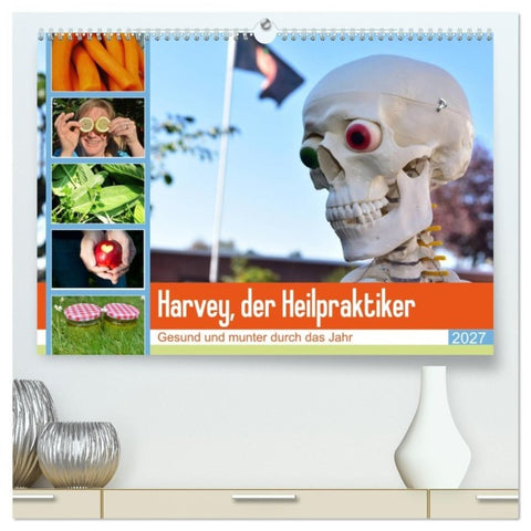 Harvey, der Heilpraktiker (hochwertiger Premium Wandkalender 2027 DIN A2 quer), Kunstdruck in Hochglanz