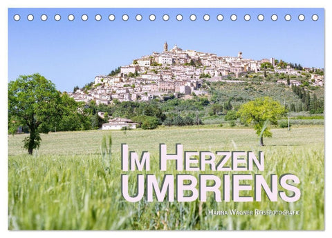 Im Herzen Umbriens (Tischkalender 2027 DIN A5 quer), CALVENDO Monatskalender