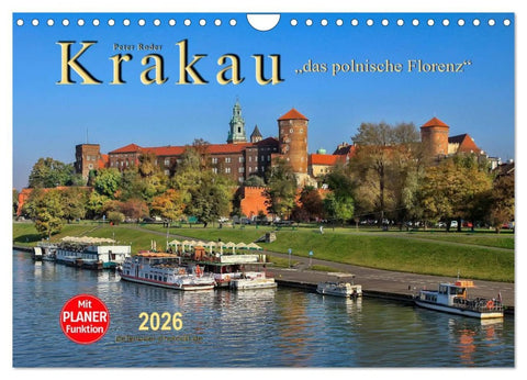 Krakau - das polnische Florenz (Wandkalender 2026 DIN A4 quer), CALVENDO Monatskalender