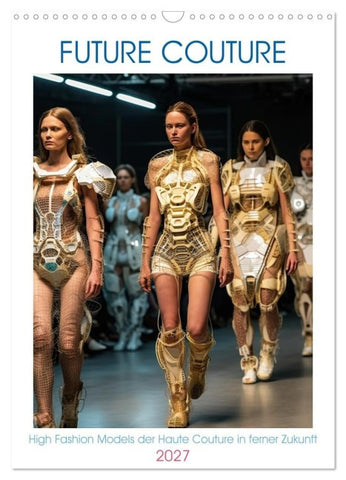 Future Couture (Wandkalender 2027 DIN A3 hoch), CALVENDO Monatskalender