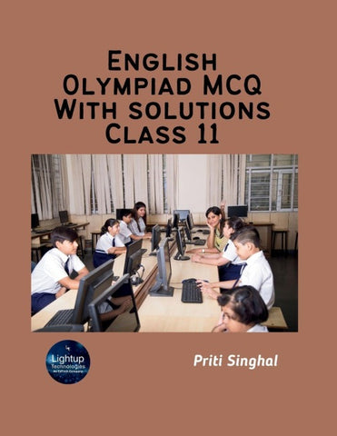 English Olympiad MCQ with solutions Class 11
