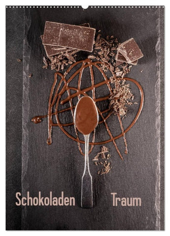 Schokoladen Traum (Wandkalender 2027 DIN A2 hoch), CALVENDO Monatskalender