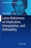 Larisa Maksimova on Implication, Interpolation, and Definability
