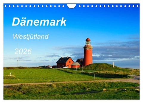 Dänemark Westjütland (Wandkalender 2026 DIN A4 quer), CALVENDO Monatskalender