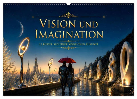 Vision und Imagination - 12 Bilder aus einer möglichen Zukunft (Wandkalender 2027 DIN A2 quer), CALVENDO Monatskalender