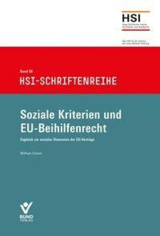 Soziale Kriterien und EU-Beihilfenrecht