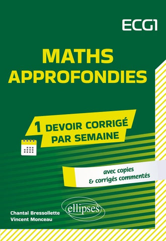 Maths approfondies - ECG1