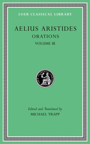 Orations, Volume III
