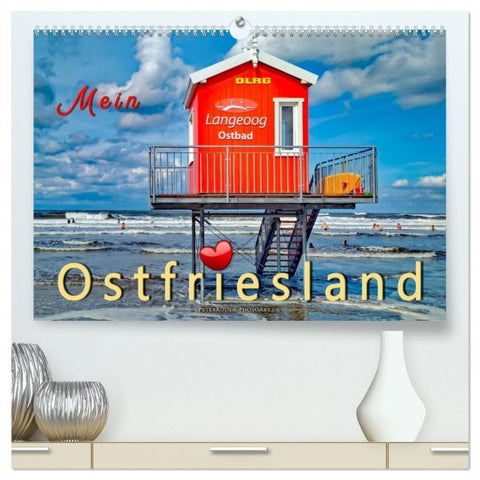 Mein Ostfriesland (hochwertiger Premium Wandkalender 2027 DIN A2 quer), Kunstdruck in Hochglanz